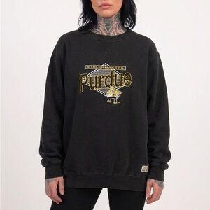 Vintage 90s Purdue University Boilmaker 7 Logo Sweatshirt